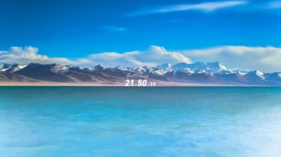 唯美治愈蓝天大海