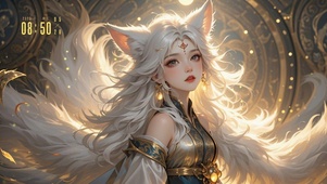 4K 猫耳女生