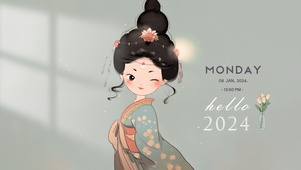 2024可爱侍女