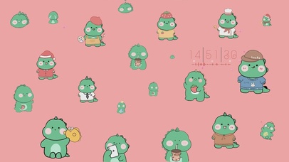 可爱的恐龙宝宝