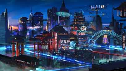 赛博朋克未来城重庆