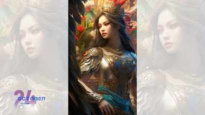 4K性感高清Ai美女壁纸