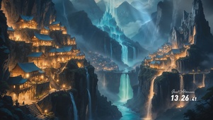 梦幻瀑布之城