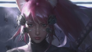 性感二次元插画美女