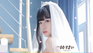 白色婚纱女友