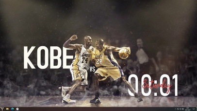 科比主题：曼巴精神永不落幕