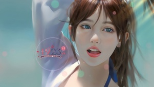 清纯马尾女孩