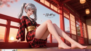 落花少女