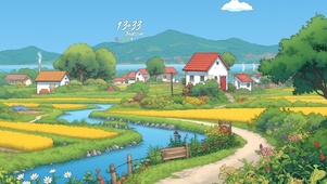 宁静的乡村