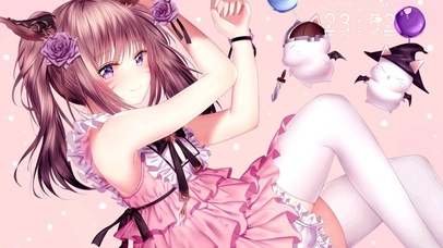 可爱白丝美腿美少女