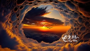 云上夕阳