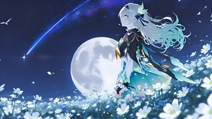 流萤-星空下的少女