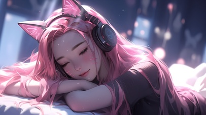 狐耳电竞少女阿狸