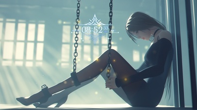 宛如从古画中走出的仙子