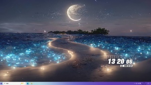 月景桌面主题