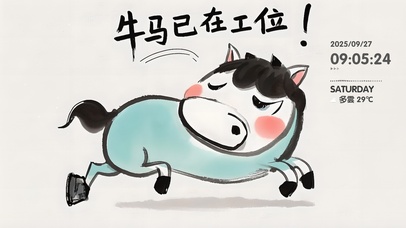 牛马已在工位