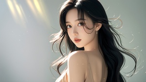 4K夏日悠闲慵懒美女 午后49