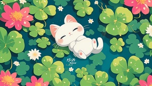瞌睡小猫