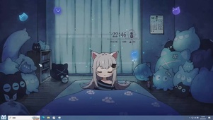 猫羽雫噩梦惊醒