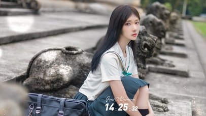 清纯JK制服学妹