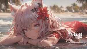 唯美狐耳少女