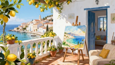 地中海小屋阳台