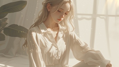 4K 清纯白领 午后休闲时光