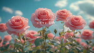 玫瑰花会一直盛开