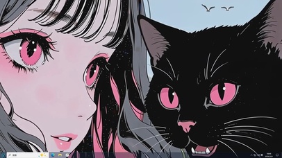 绯色契约-桌面主题