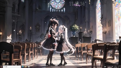 4k黑白萝莉贴贴美少女