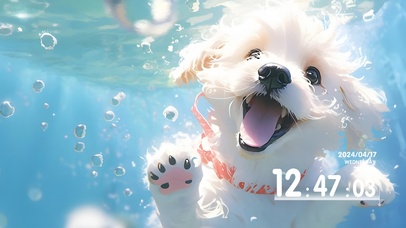 水下狗狗