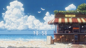 海边便利店