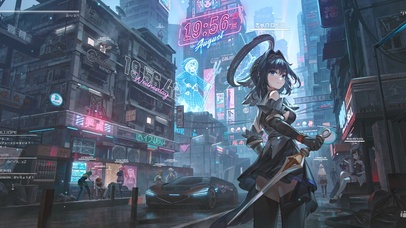 赛博朋克游戏世界