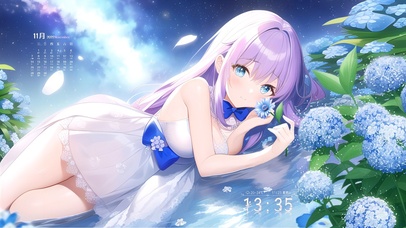 碧水幽兰少女心