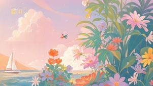 4K 花海飘香