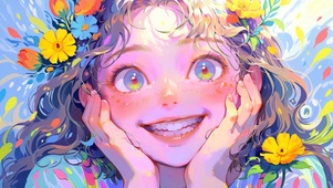 爱笑的女孩