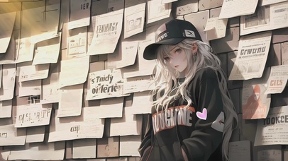 4K酷飒女孩｜复古港风