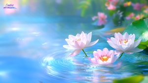 水中莲花