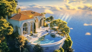 治愈海边山顶别墅