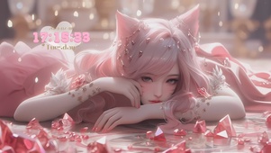 4K，动态，可爱猫耳少女阿狸