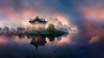 云隐唯美风景