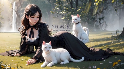 4k甜美爱心美女