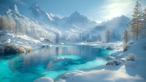 雪域蓝湖