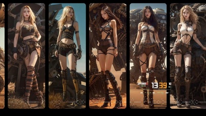 废土朋克—机甲美少女