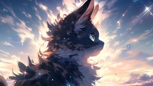 长毛猫 黑