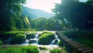 木桥溪水人家