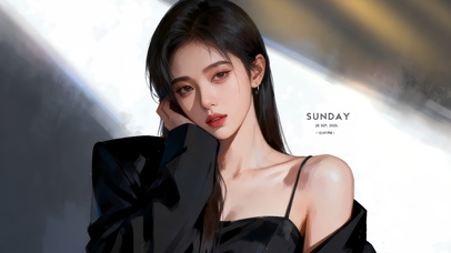 清冷禁欲系少女