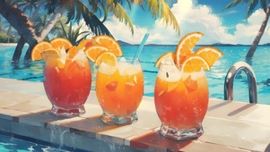 夏日清凉橙汁2