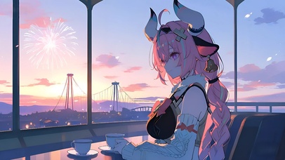 瓦蕾莎-夕阳少女