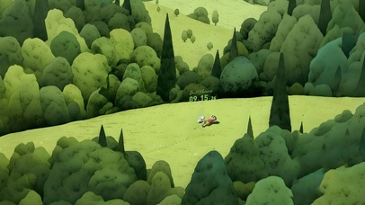 复古浓墨绿色极简手绘